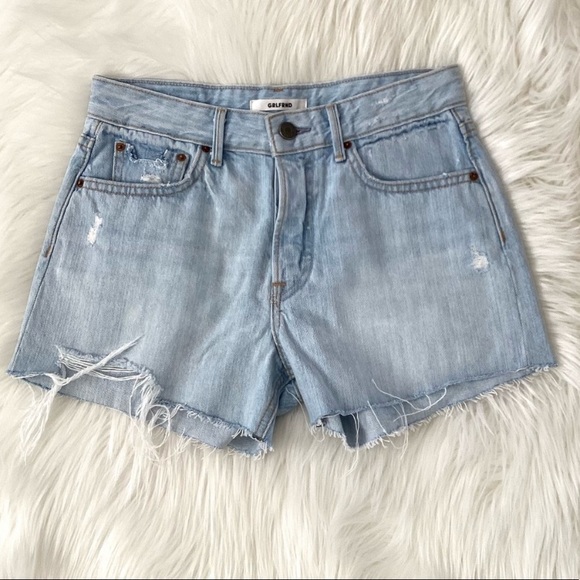 GRLFRND Helena High Rise Shorts in MY WAY SIZE 24 NWT - Picture 6 of 12